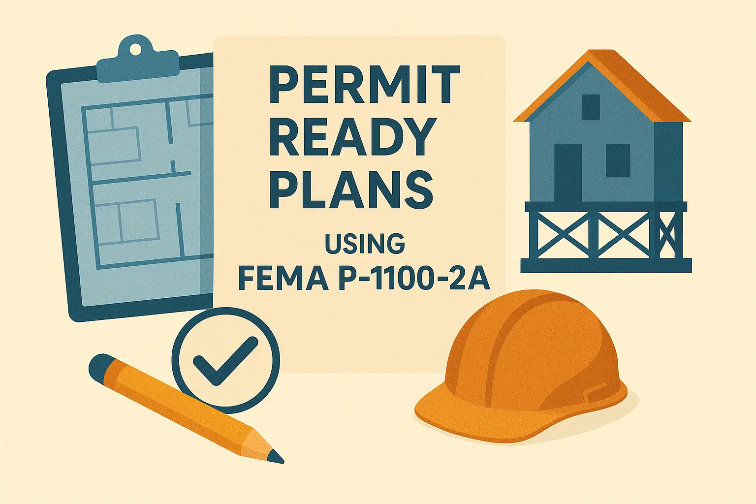 Permit Ready Plans Using FEMA P-1100-2A