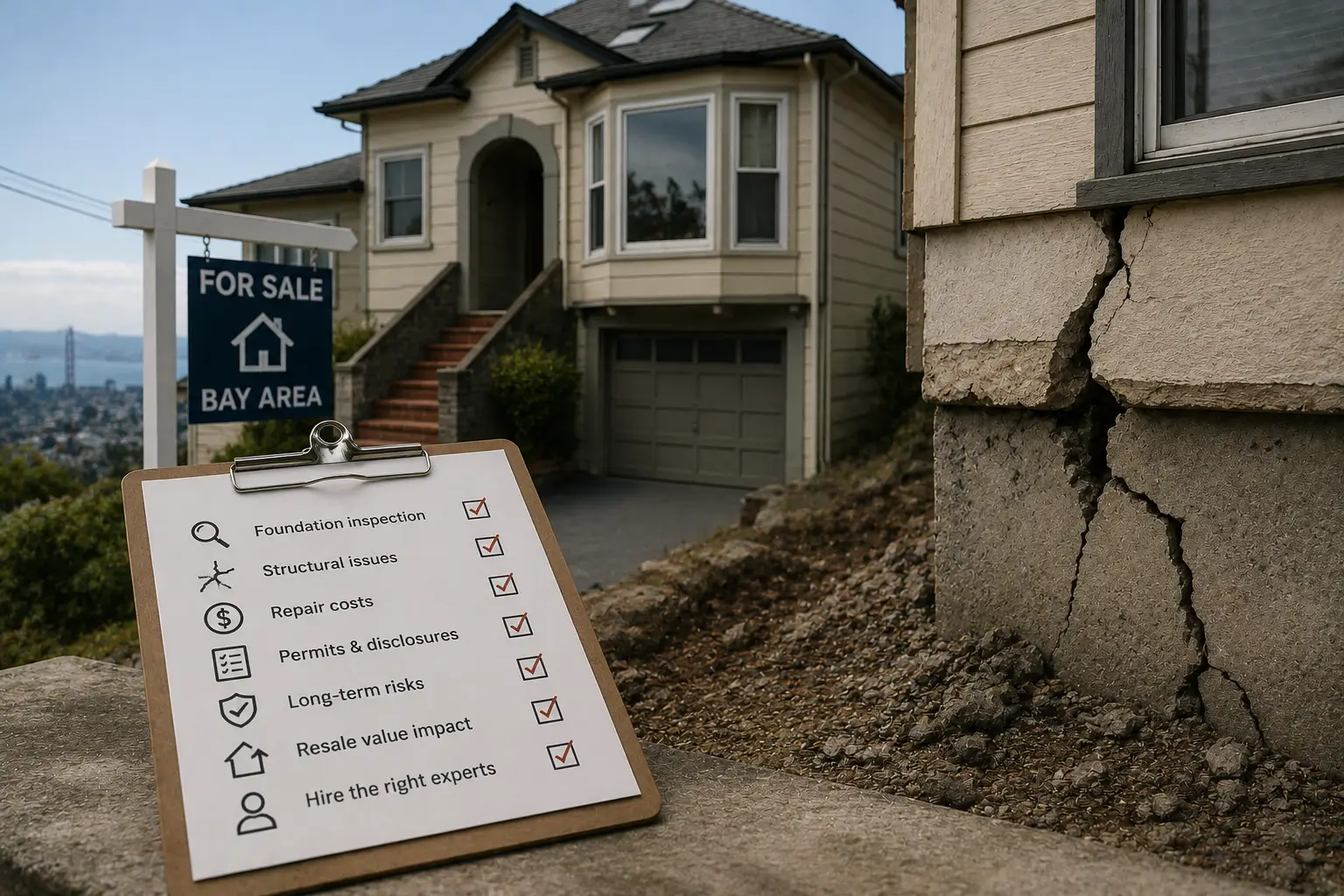Buying a Bay Area House With Foundation Problems: What You Need to Know